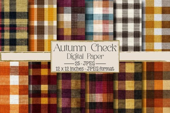 Autumn Check Patterns
