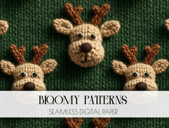Christmas Reindeer Patterns