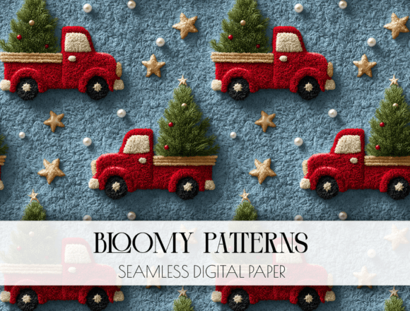 Christmas Truck Patterns: Integrating High-Resolution Digital Assets into Creative Workflows
