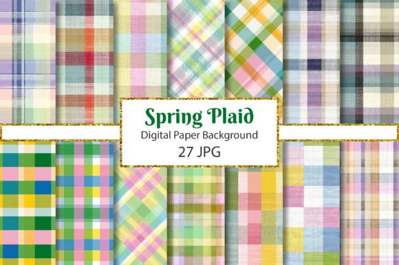 Spring Plaid Patterns: Elevate Your Design Workflow